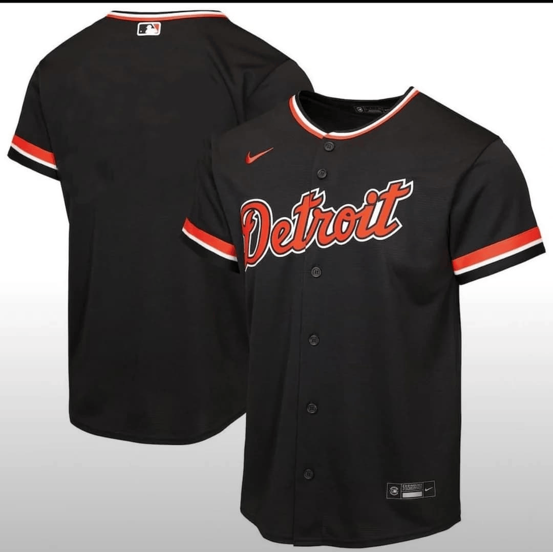 Custom  New Detroit Tigers  Tarik  jerseys