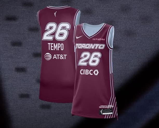 Custom  Wnba Toronto Tempo basketball  jersey