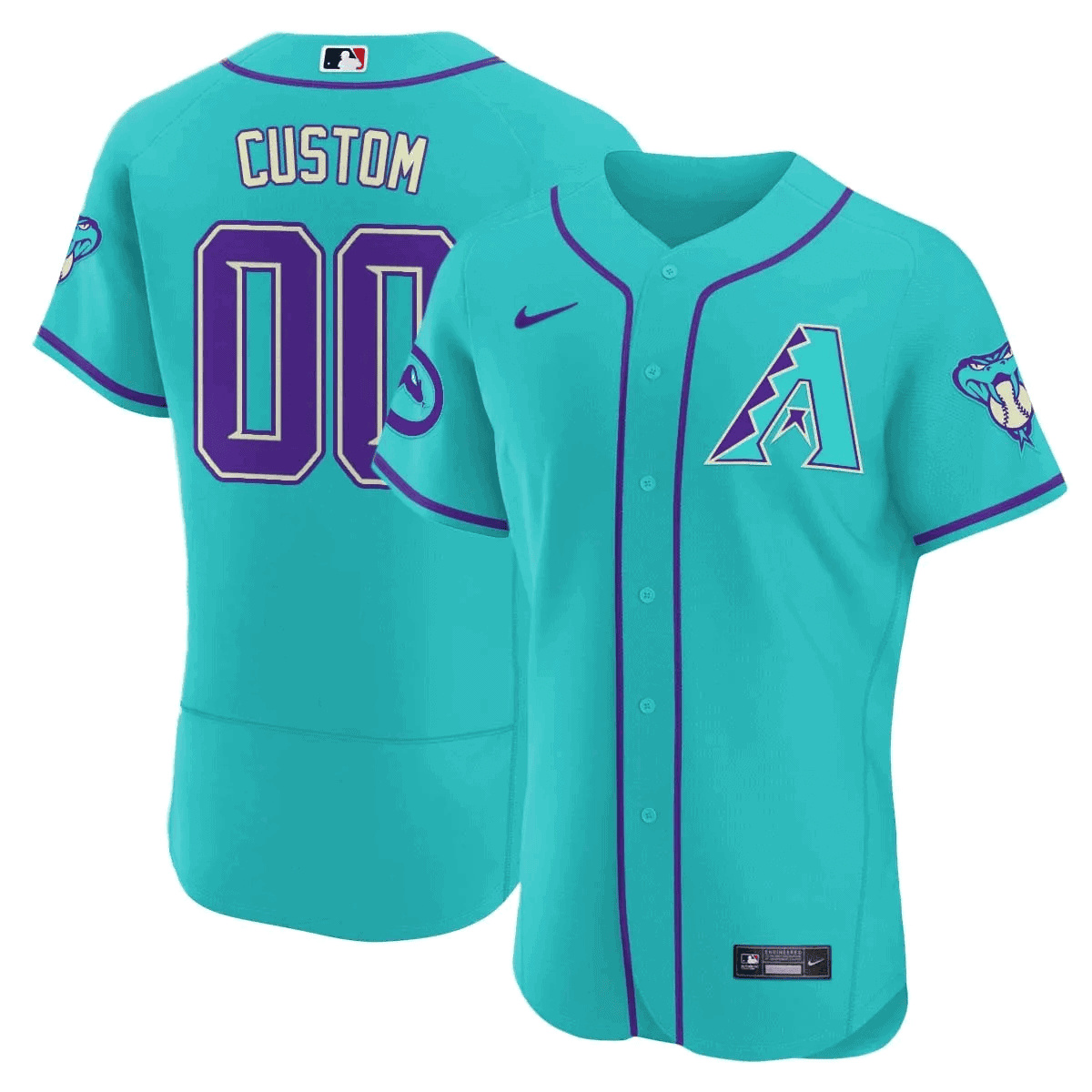 Custom Arizona Diamondbacks 2024 Flex Base baseball  Jersey – All Stitched