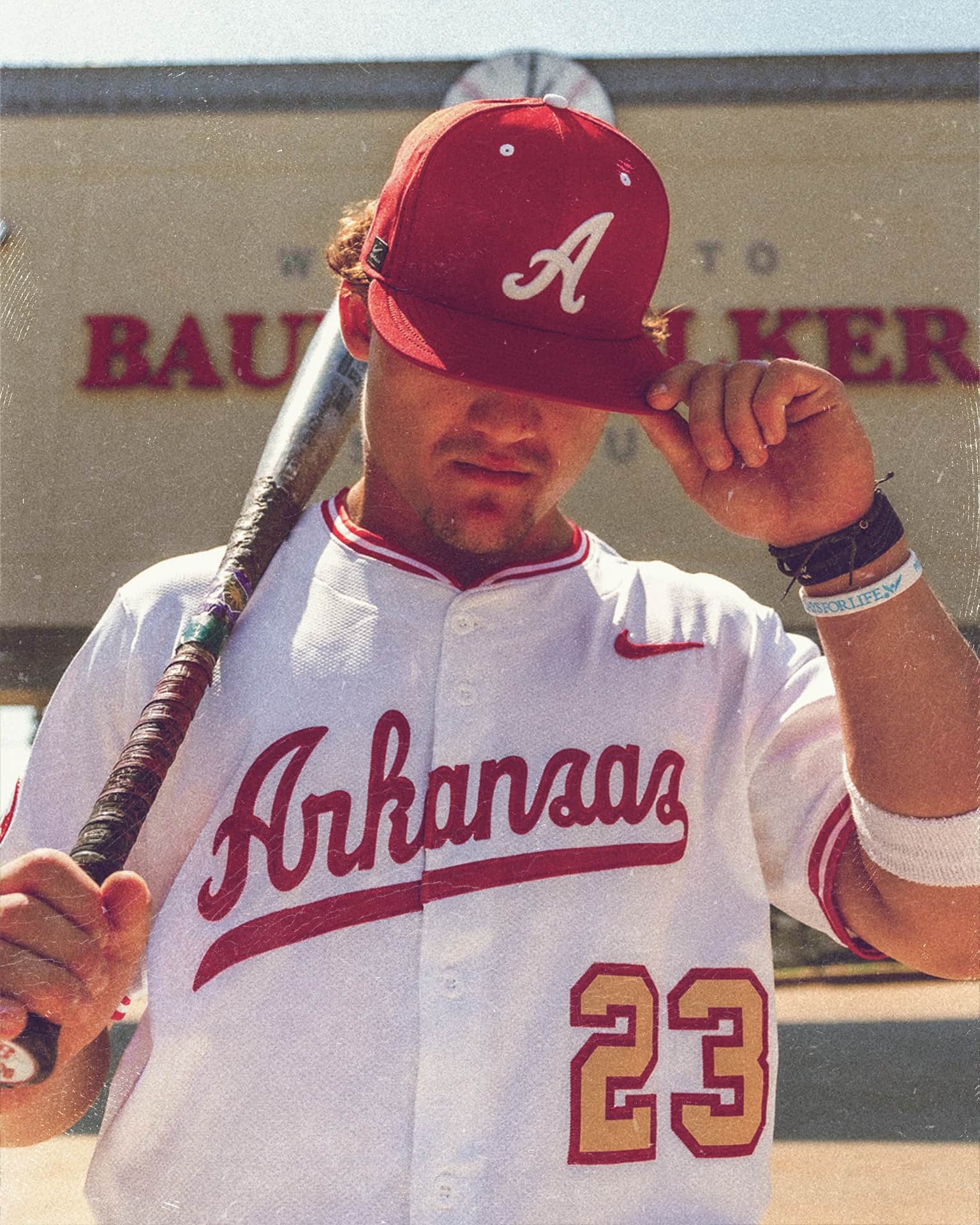 Custom Arkansas Razorback Baseball?   jersey