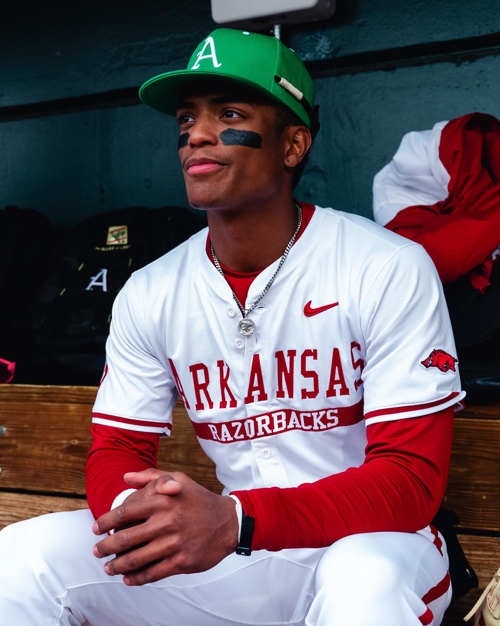 Custom Arkansas Razorback Baseball?  、jersey