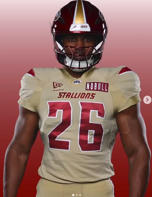 Custom Birmingham Stallions football jersey