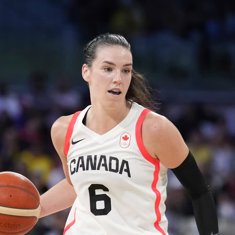 Custom Canada's 2026 FIBA  Women's Basketball jersey
