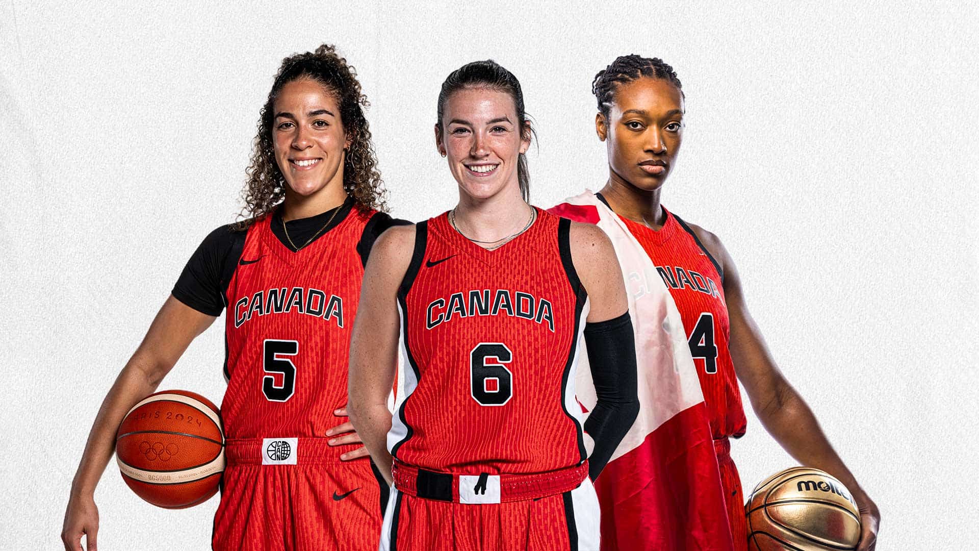 Custom Canada's 2026 FIBA Women's Basketball jersey
