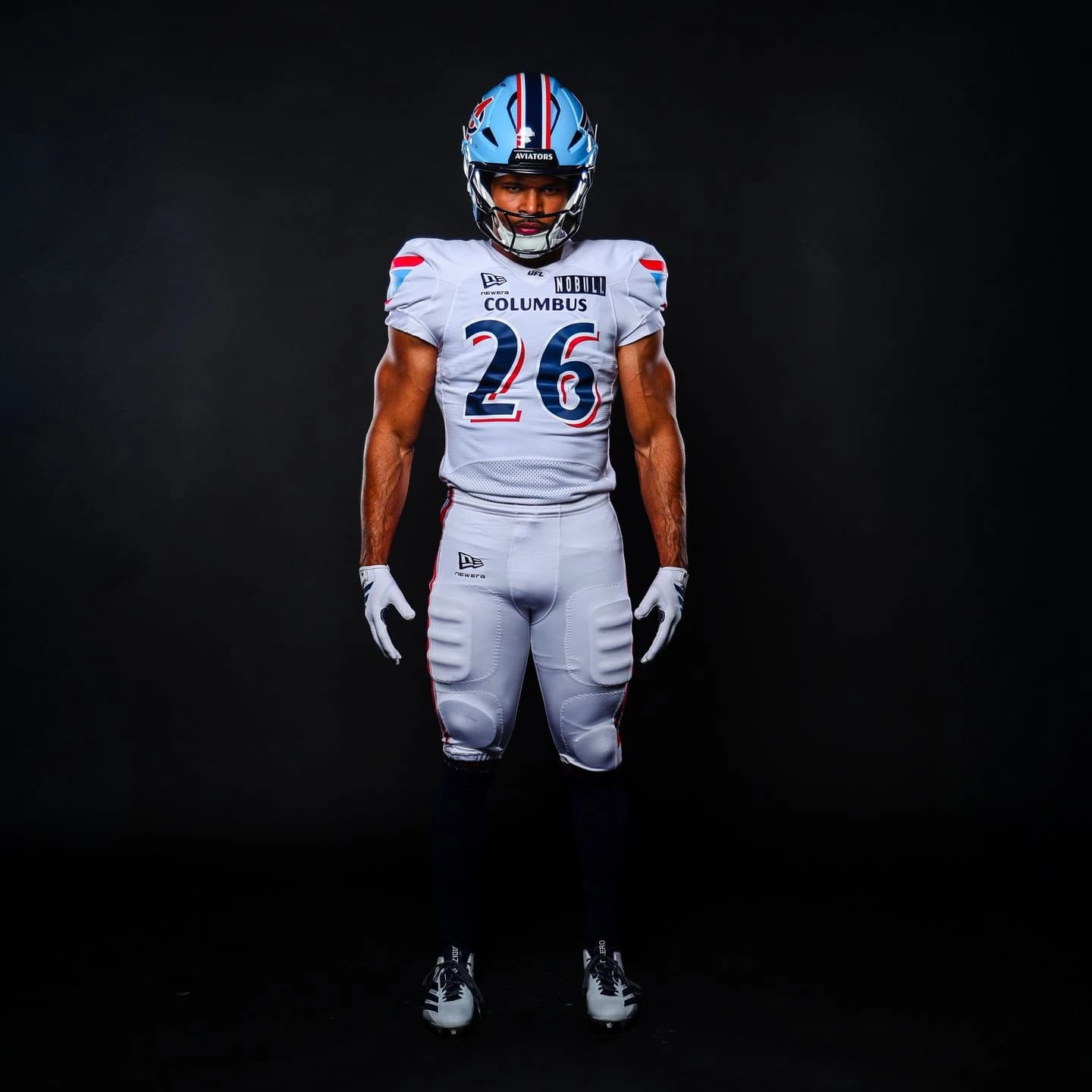 Custom Columbus Aviators football jersey