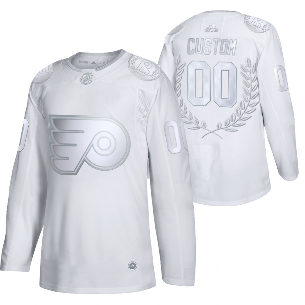 Custom Glory White Flyers #00 Jersey