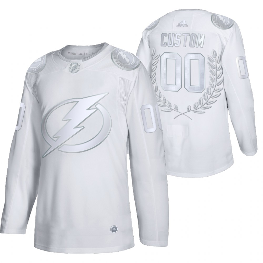 Custom Glory White Lightning #00 Jersey