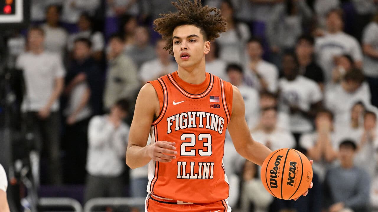 Custom Illinois Fighting  Illini College basketball