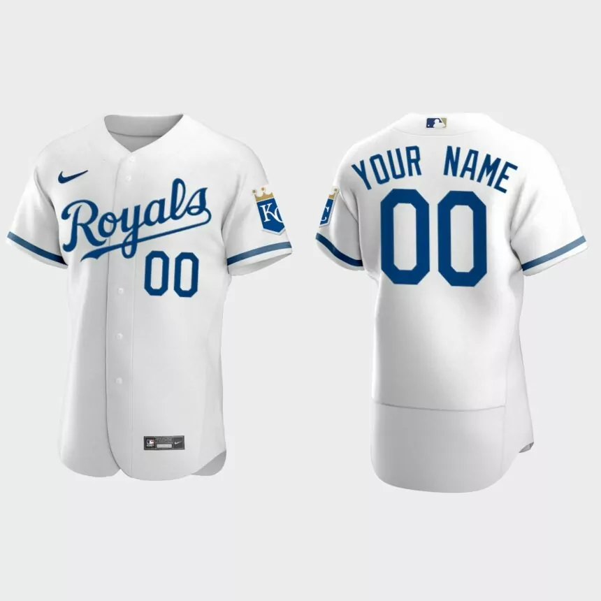 Custom Kansas City Royals 2022 Authentic Jersey – White