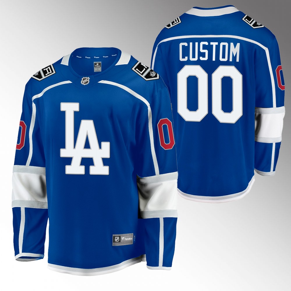 Custom Kings LA Kings Night Jersey Royal Exclusive