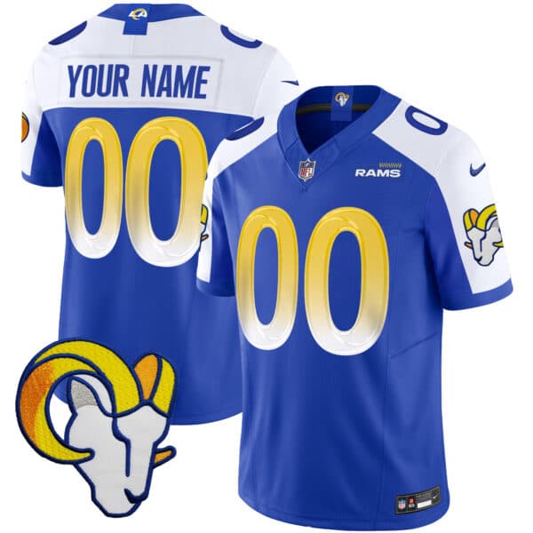 Custom Los Angeles Rams  Game   Jersey – All Stitched