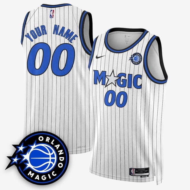 Custom Men's Orlando Magic New Generation of Magic Basketball Jersey - All Stitched