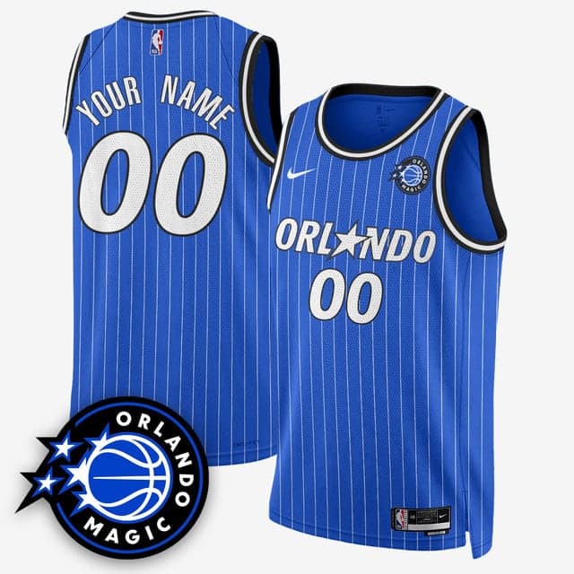 Custom Men's Orlando Magic New Generation of Magic Basketball Jersey - All Stitched Royal