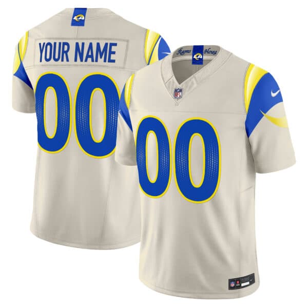 Custom Men’s Los Angeles Rams 2025 “Rivalries” Vapor Limited Jersey   – All Stitched