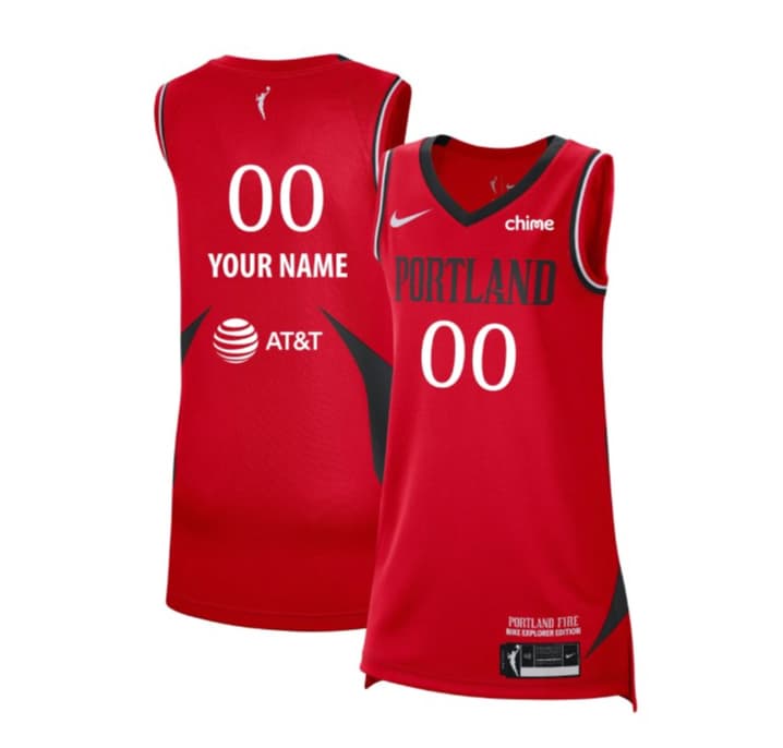Custom Portland Fire reveals new jerseys  2026 WNBA
