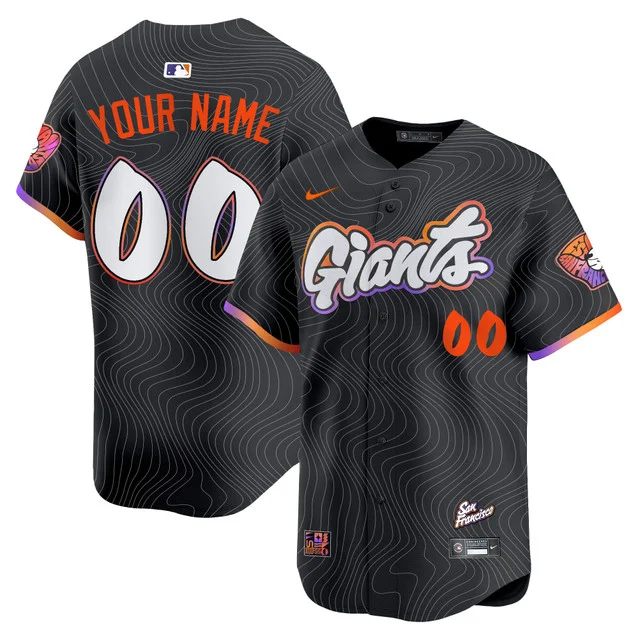 Custom San Francisco Giants 2025 City Connect Vapor Premier Limited Jersey - All Stitched
