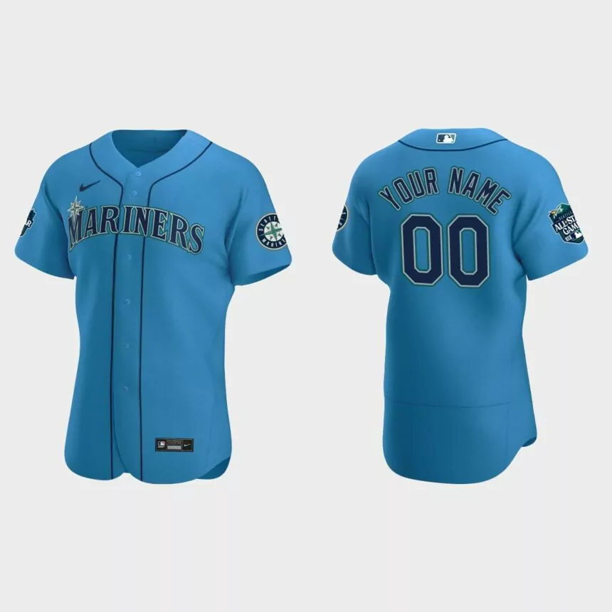 Custom Seattle Mariners 2023 MLB All-Star Game Jersey – Royal