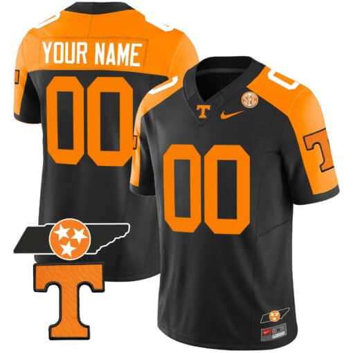 Custom Tennessee Volunteers 2023 Alternate Vapor Limited   Jersey V3 – All StitchedBlack