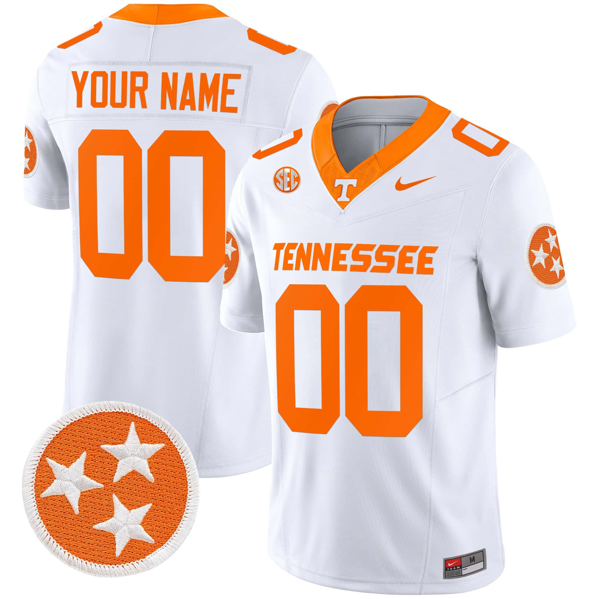 Custom Tennessee Volunteers 2024 Vapor Limited   Jersey – All Stitched White