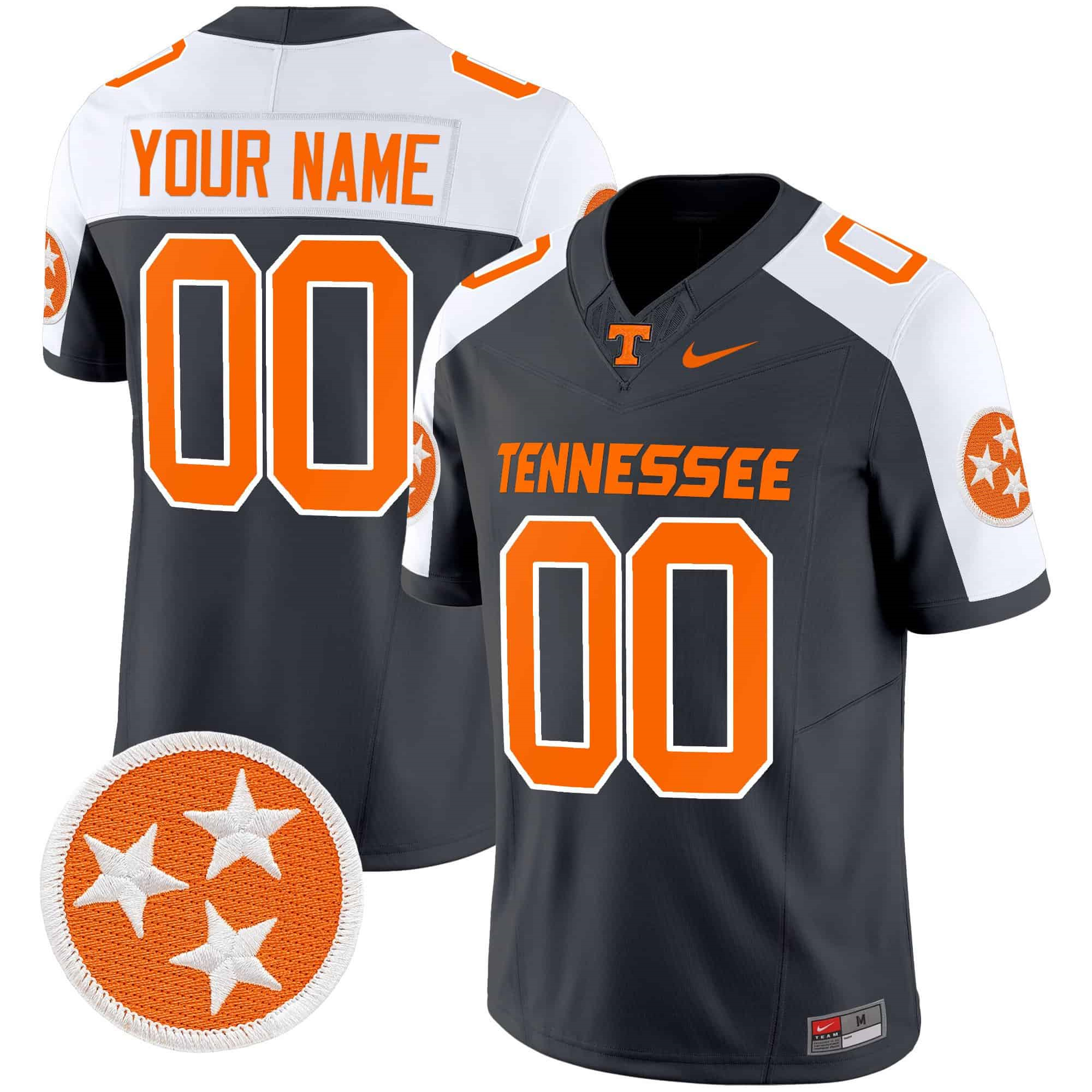 Custom Tennessee Volunteers 2024 Vapor Limited Custom Jersey – All Stitched Grey Alternate