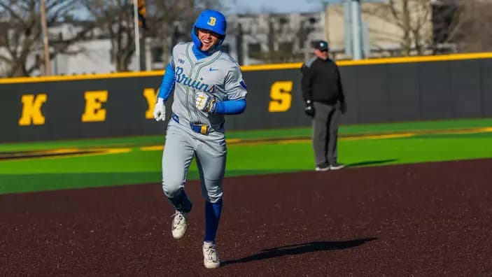 Custom UCLA Bruins baseball jersey