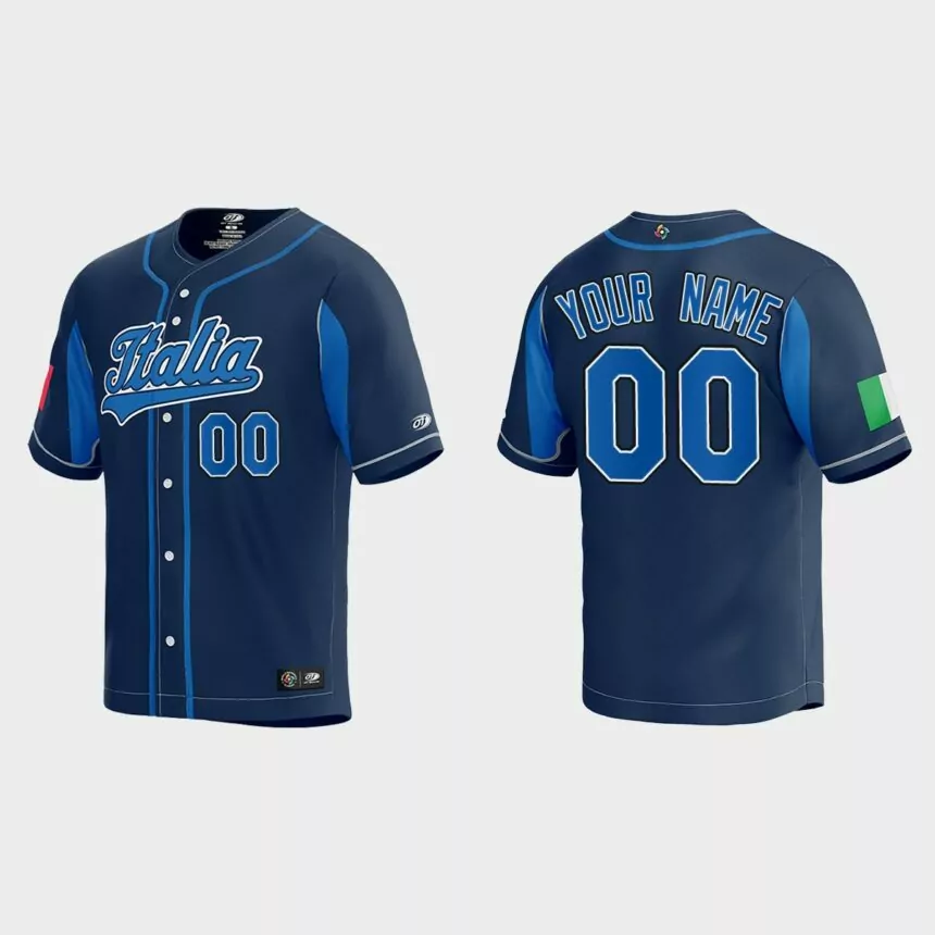 Custom World Baseball Classic 2023 World Baseball Classic Jersey – Navy