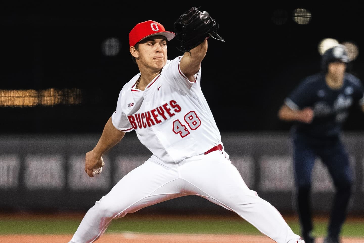 Custom ohio state  buckeyes baseball jersey