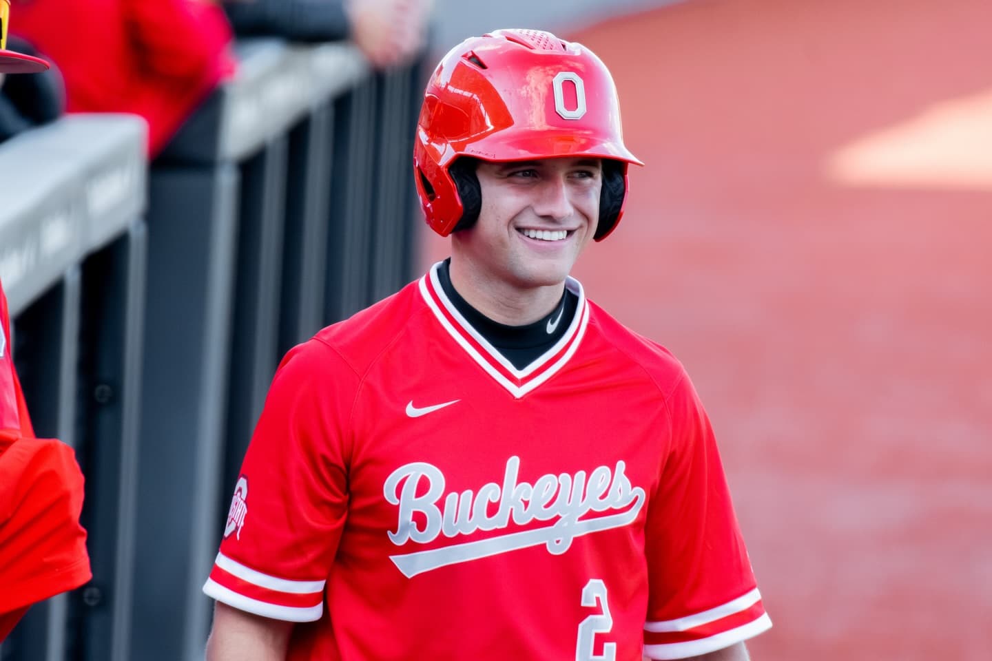 Custom ohio state buckeyes baseball  jersey