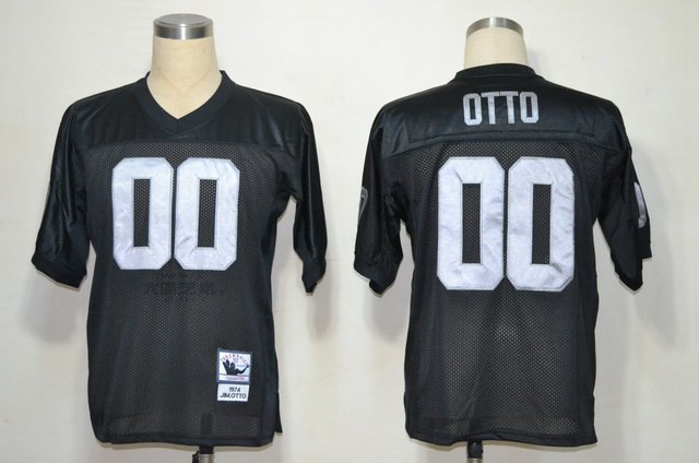 Oakland Raiders Jersey Throwback Black Football Jersey