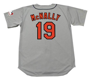 DAVE McNALLY Baltimore Orioles 1969 Majestic Cooperstown Away Baseball Jersey