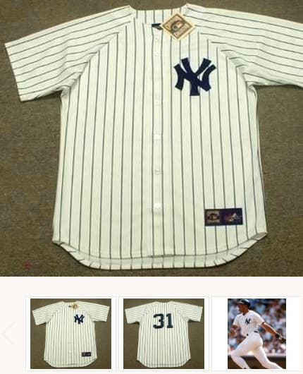 DAVE WINFIELD New York Yankees 1984 Majestic Cooperstown Home Jersey