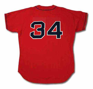 DAVID ORTIZ Boston Red Sox 2010 Majestic Throwback Alternate Baseball Jersey