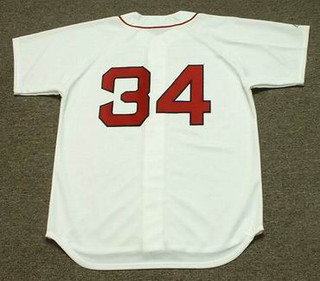 DAVID ORTIZ Boston Red Sox 2010 Majestic Throwback Home Baseball Jersey