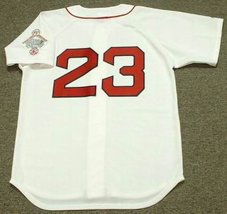 DENNIS  OIL CAN  BOYD Boston Red Sox 1987 Majestic Throwback Home Baseball Jersey