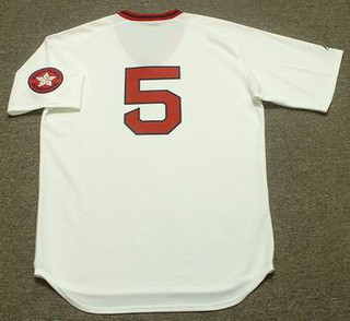 DENNY DOYLE Boston Red Sox 1975 Majestic Cooperstown Throwback Baseball Jersey