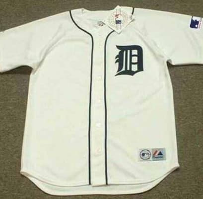 DETROIT TIGERS 1969 Home Majestic Throwback Jersey Customized