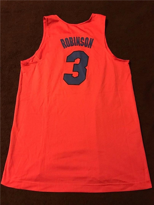 DEVIN ROBINSON FLORIDA GATORS GAME USED WORN BASKETBALL JERSEY PHOTOMATCH-1