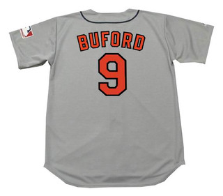 DON BUFORD Baltimore Orioles 1969 Majestic Cooperstown Away Baseball Jersey
