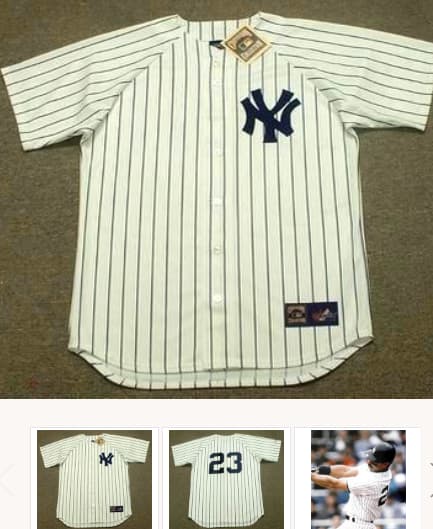 DON MATTINGLY New York Yankees 1985 Majestic Cooperstown Home Jersey