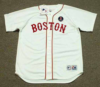 DUSTIN PEDROIA Boston  Strong  Red Sox 2013 Home Majestic Throwback Baseball Jersey