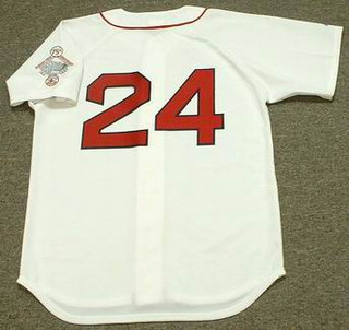 DWIGHT EVANS Boston Red Sox 1987 Majestic Throwback Home Baseball Jersey