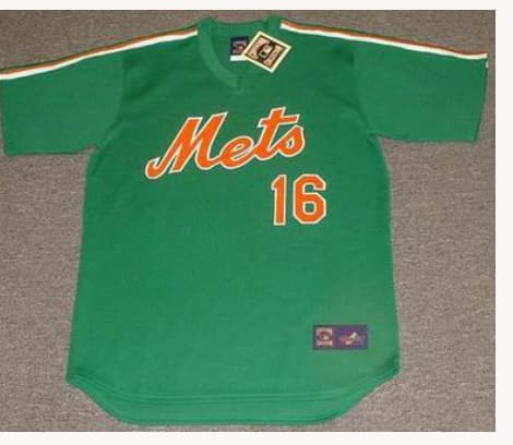 DWIGHT GOODEN New York Mets 1985 Majestic Cooperstown Throwback  Baseball Jersey