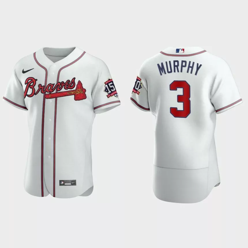 Dale Murphy Atlanta Braves 150th Anniversary World Series Jersey – White