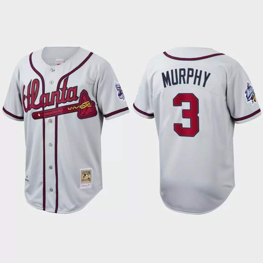 Dale Murphy Atlanta Braves Cooperstown Collection Authentic Jersey – White