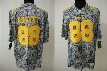 Dallas Cowboys #88 Dez Bryant Fashion NFL Elite Jersey 