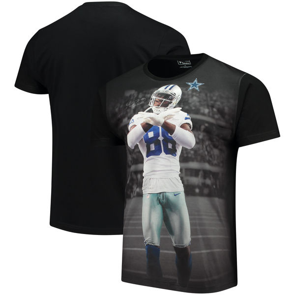 Dallas Cowboys Dez Bryant NFL Pro Line By Fanatics Branded NFL Player Sublimated Graphic T Shirt Black