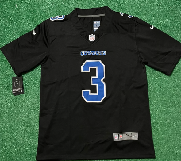 Dallas Cowboys George Pickens Black Jersey