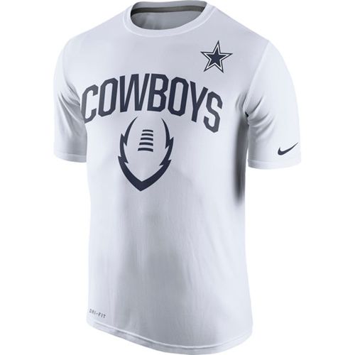 Dallas Cowboys Nike Legend Icon Performance T-Shirt White
