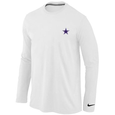 Dallas Cowboys Sideline Legend Authentic Long Sleeve T-Shirt White