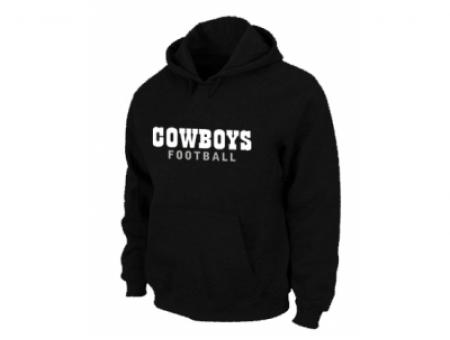 Dallas Cowboys font Pullover Hoodie Black
